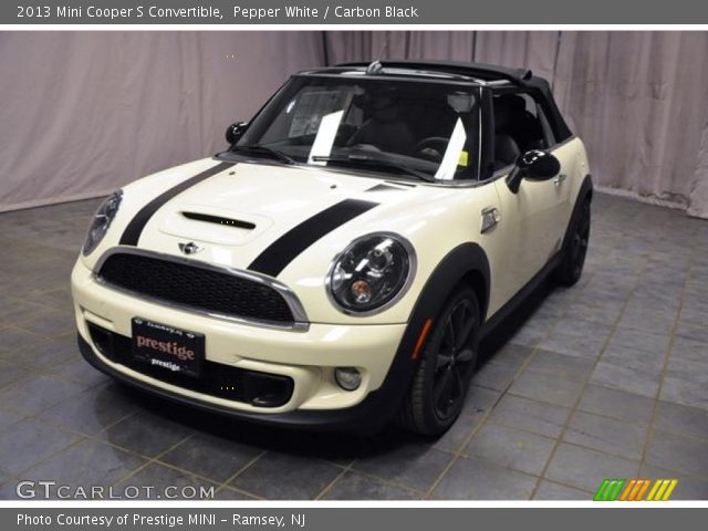 2013 Mini Cooper S Convertible in Pepper White