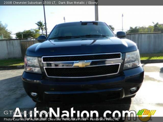 2008 Chevrolet Suburban 1500 LT in Dark Blue Metallic