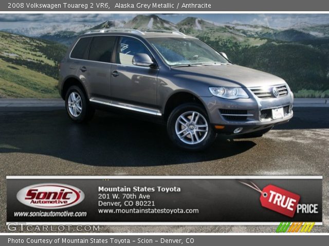 2008 Volkswagen Touareg 2 VR6 in Alaska Grey Metallic