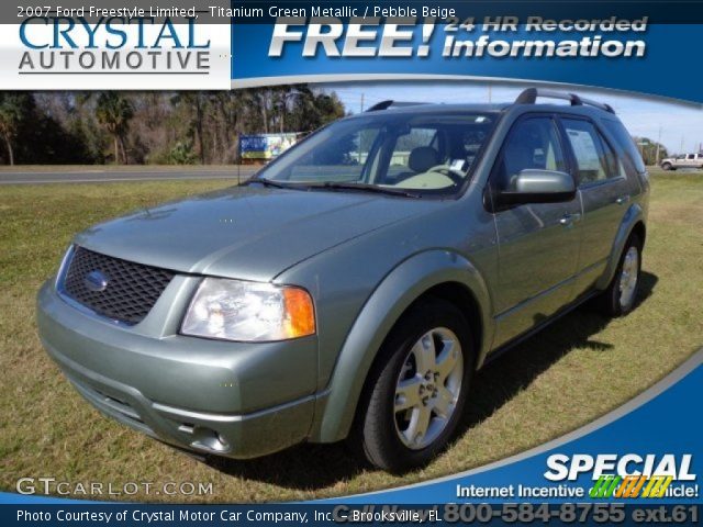 2007 Ford Freestyle Limited in Titanium Green Metallic