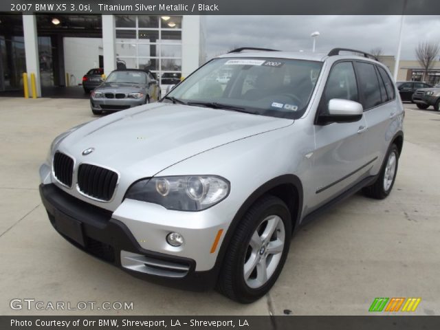 2007 BMW X5 3.0si in Titanium Silver Metallic