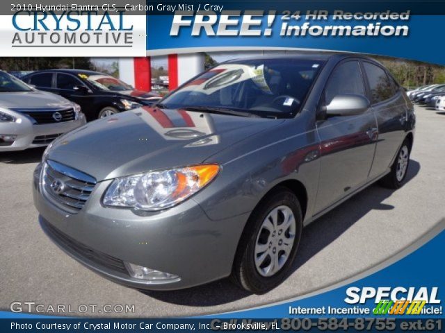 2010 Hyundai Elantra GLS in Carbon Gray Mist