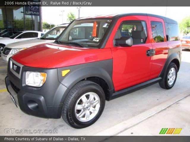 2006 Honda Element EX in Rallye Red