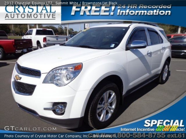 2012 Chevrolet Equinox LTZ in Summit White