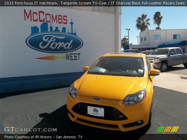 2013 Ford Focus ST Hatchback in Tangerine Scream Tri-Coat