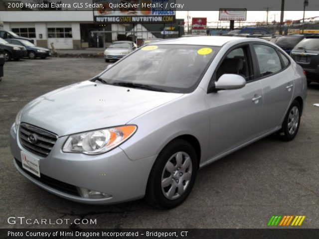 2008 Hyundai Elantra GLS Sedan in QuickSilver Metallic