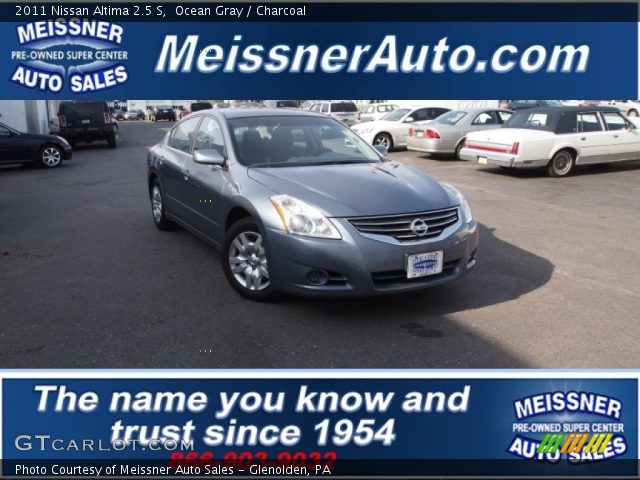 2011 Nissan Altima 2.5 S in Ocean Gray