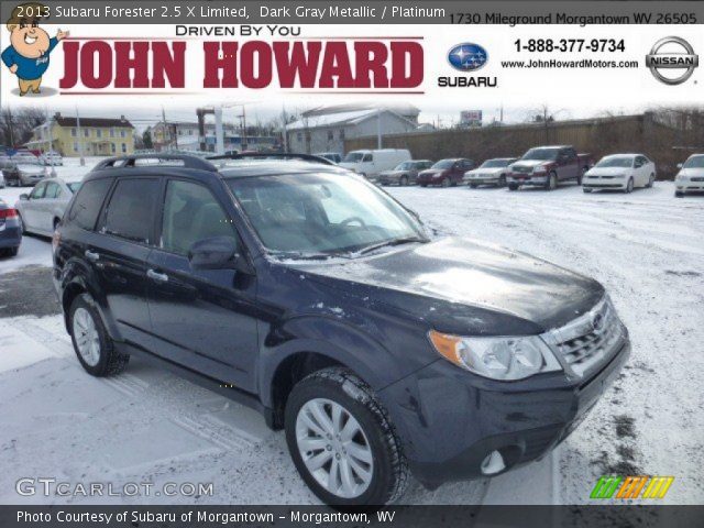 2013 Subaru Forester 2.5 X Limited in Dark Gray Metallic