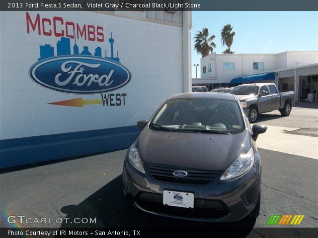 2013 Ford Fiesta S Sedan in Violet Gray