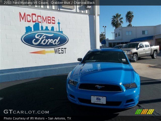 2013 Ford Mustang V6 Coupe in Grabber Blue
