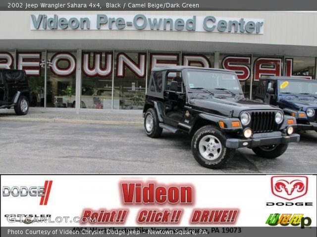 2002 Jeep Wrangler Sahara 4x4 in Black