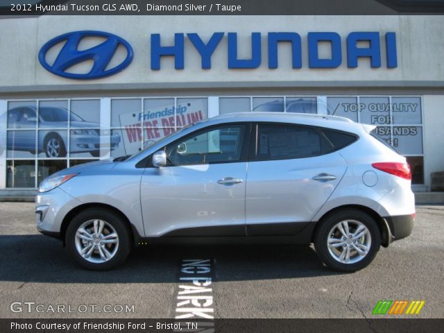 2012 Hyundai Tucson GLS AWD in Diamond Silver