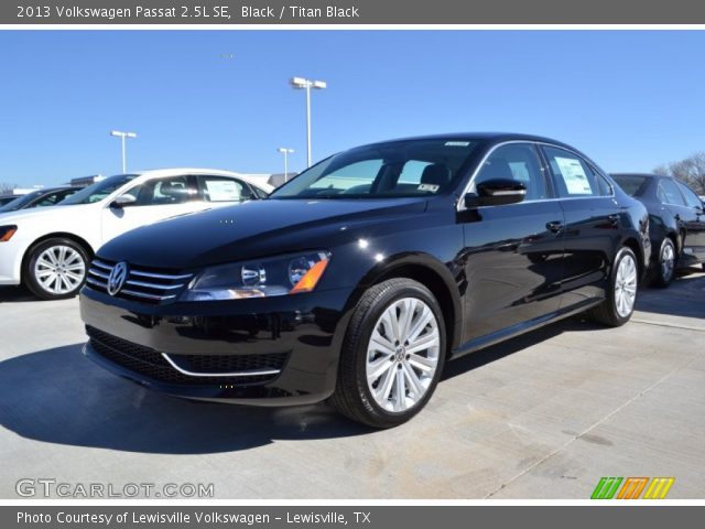 2013 Volkswagen Passat 2.5L SE in Black