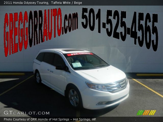 2011 Honda Odyssey Touring in Taffeta White