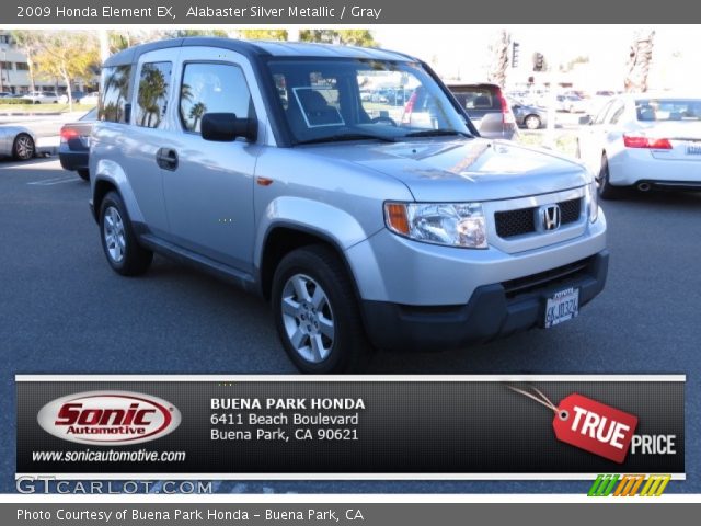 2009 Honda Element EX in Alabaster Silver Metallic