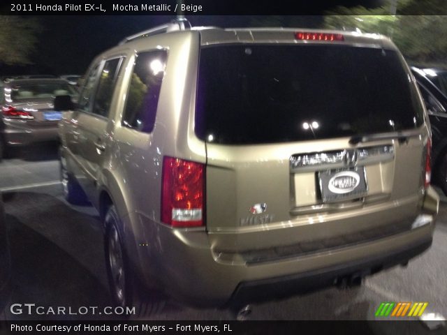 2011 Honda Pilot EX-L in Mocha Metallic