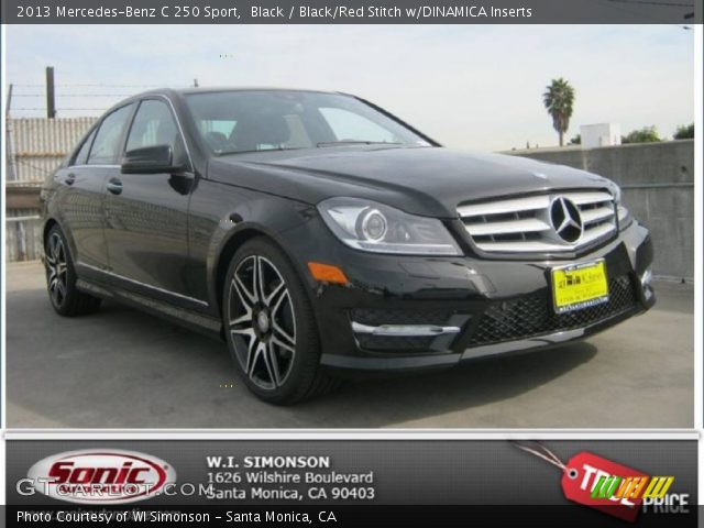 2013 Mercedes-Benz C 250 Sport in Black