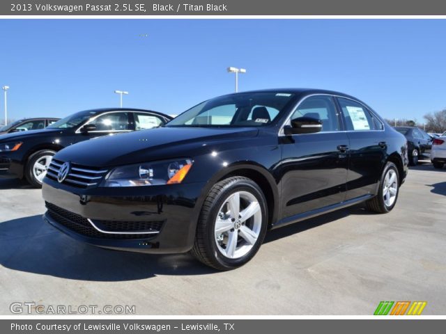 2013 Volkswagen Passat 2.5L SE in Black