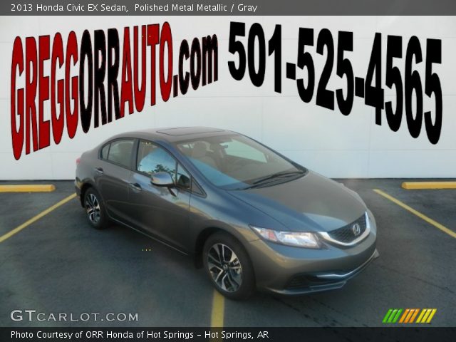 2013 Honda Civic EX Sedan in Polished Metal Metallic
