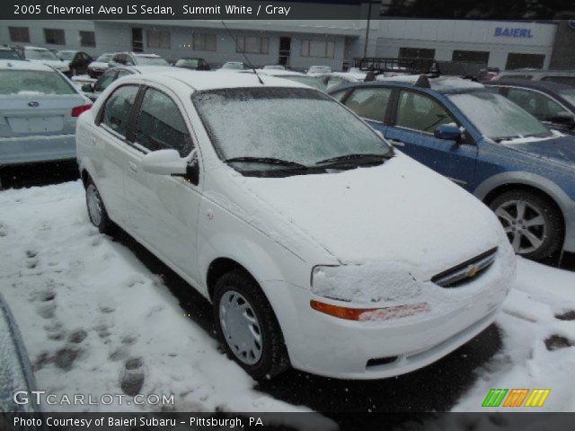 2005 Chevrolet Aveo LS Sedan in Summit White