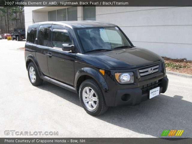 2007 Honda Element EX AWD in Nighthawk Black Pearl