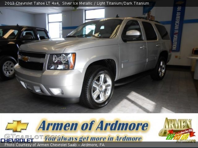 2013 Chevrolet Tahoe LT 4x4 in Silver Ice Metallic