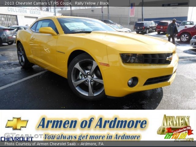 2013 Chevrolet Camaro LT/RS Coupe in Rally Yellow