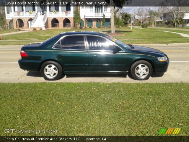 1999 Honda Accord EX Sedan in Dark Emerald Pearl