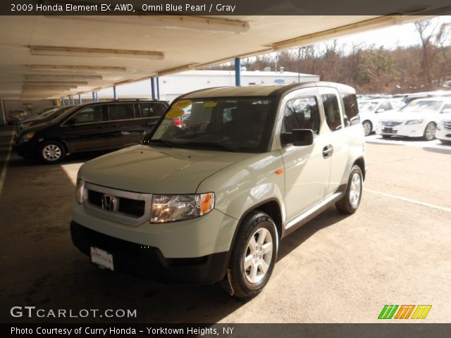 2009 Honda Element EX AWD in Omni Blue Pearl