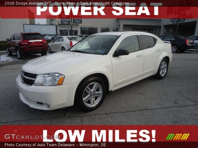 2008 Dodge Avenger SXT in Stone White