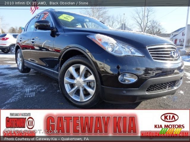 2010 Infiniti EX 35 AWD in Black Obsidian