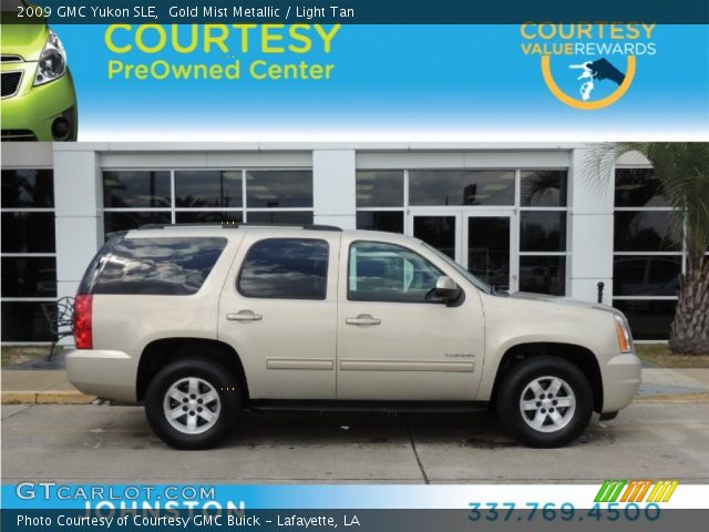 2009 GMC Yukon SLE in Gold Mist Metallic