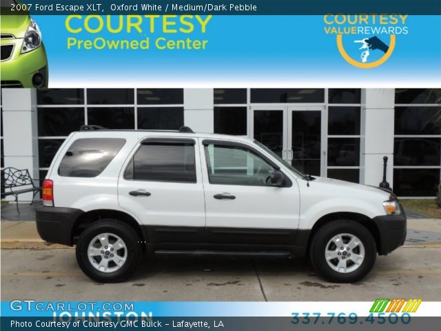 2007 Ford Escape XLT in Oxford White