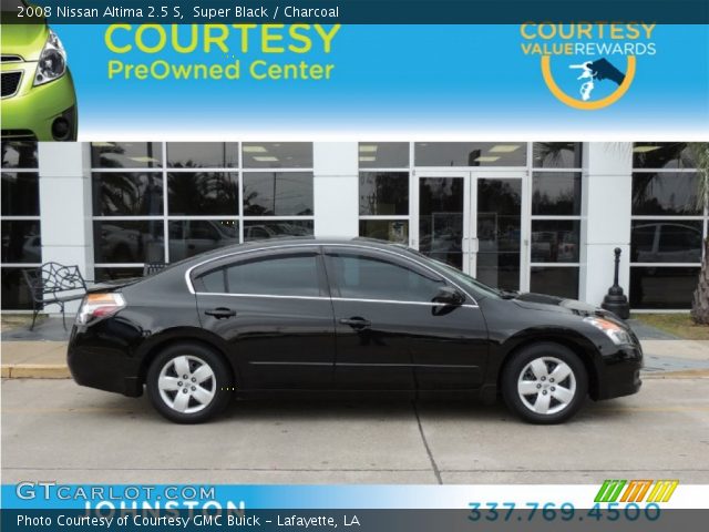 2008 Nissan Altima 2.5 S in Super Black