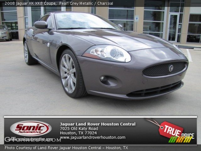 2008 Jaguar XK XK8 Coupe in Pearl Grey Metallic