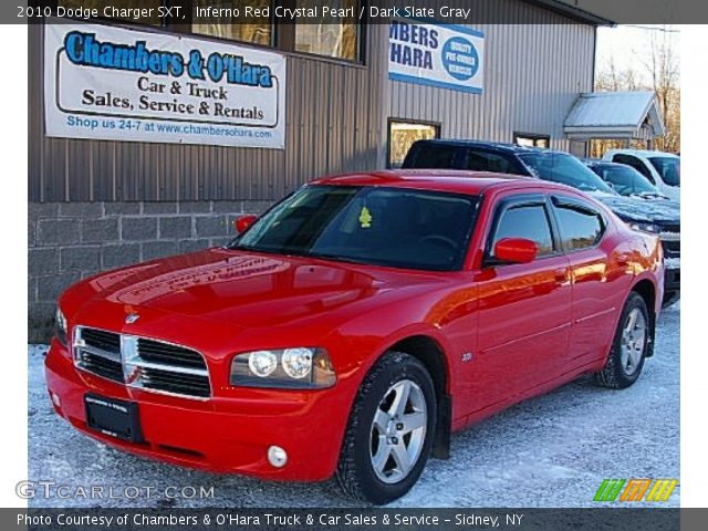 2010 Dodge Charger SXT in Inferno Red Crystal Pearl