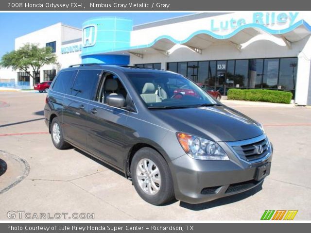 2008 Honda Odyssey EX-L in Nimbus Gray Metallic