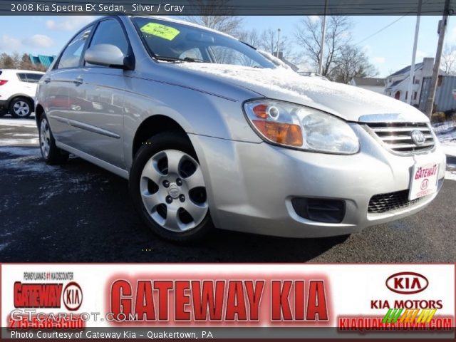 2008 Kia Spectra EX Sedan in Silver