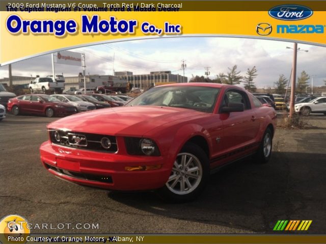 2009 Ford Mustang V6 Coupe in Torch Red
