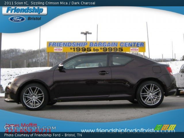 2011 Scion tC  in Sizziling Crimson Mica