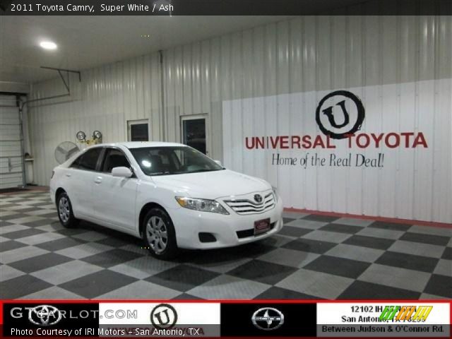 2011 Toyota Camry  in Super White