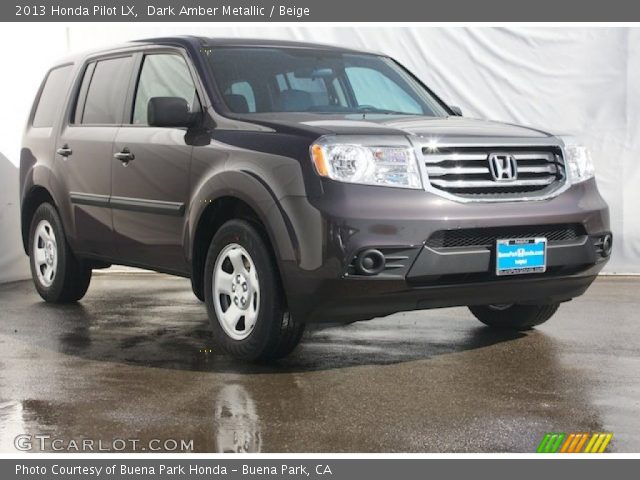 2013 Honda Pilot LX in Dark Amber Metallic