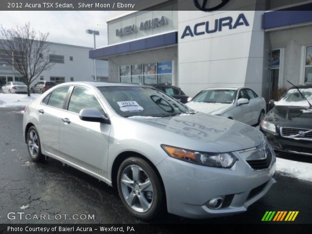 2012 Acura TSX Sedan in Silver Moon