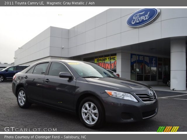 2011 Toyota Camry LE in Magnetic Gray Metallic