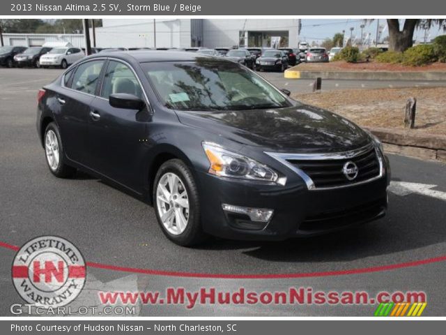 2013 Nissan Altima 2.5 SV in Storm Blue