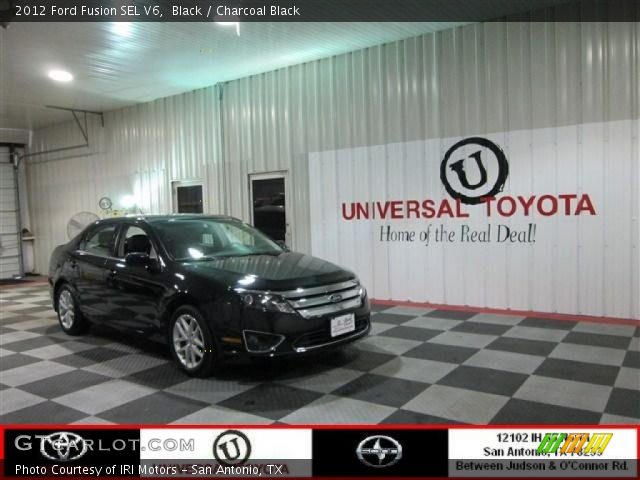 2012 Ford Fusion SEL V6 in Black