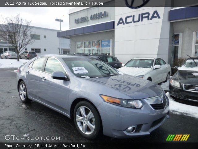 2012 Acura TSX Sedan in Forged Silver Metallic