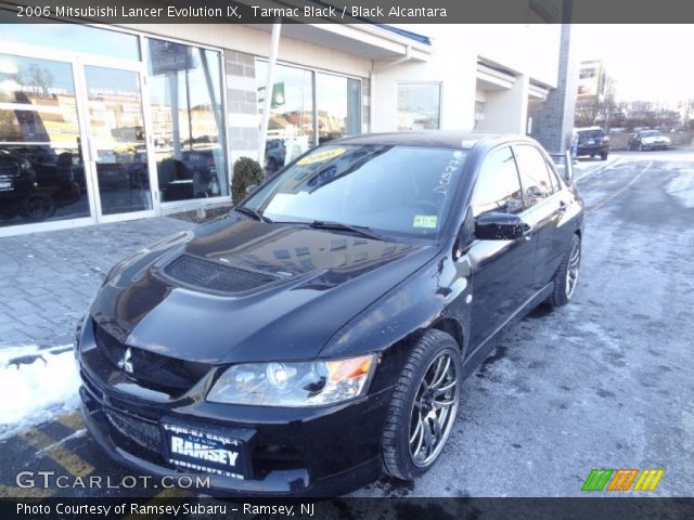 2006 Mitsubishi Lancer Evolution IX in Tarmac Black