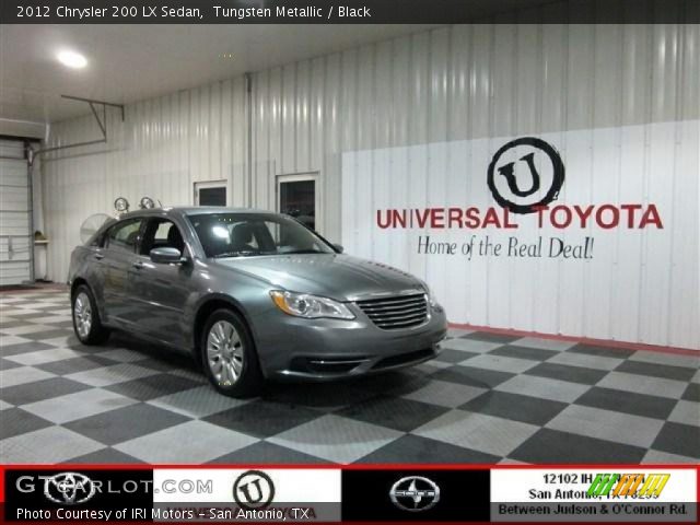 2012 Chrysler 200 LX Sedan in Tungsten Metallic