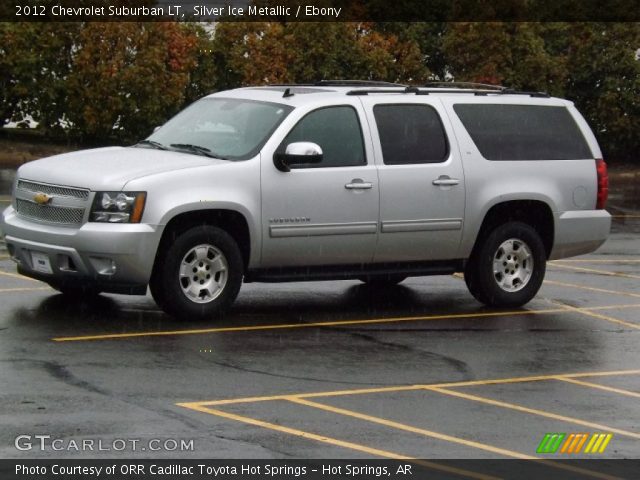 2012 Chevrolet Suburban LT in Silver Ice Metallic